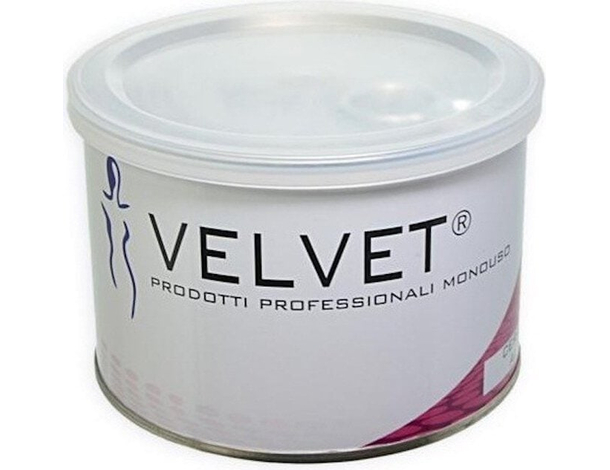 12x Ceretta cera depilatoria liposolubile in vaso da 400 ml - Rosa Titanio