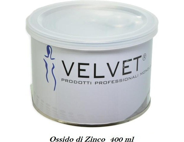 12x Ceretta cera depilatoria liposolubile in vaso da 400 ml - ossido di zinco...