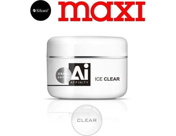 Gel unghie Affinity Ice Clear maxi formato 100 ml smalto colorato ricostruzione