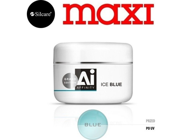 Gel unghie Affinity Ice Blue maxi formato 100 ml smalto colorato ricostruzione