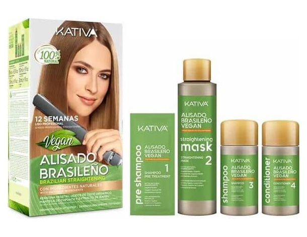 Kit Liscio Brasiliano vegan trattamento professionale 12 settimane cheratina