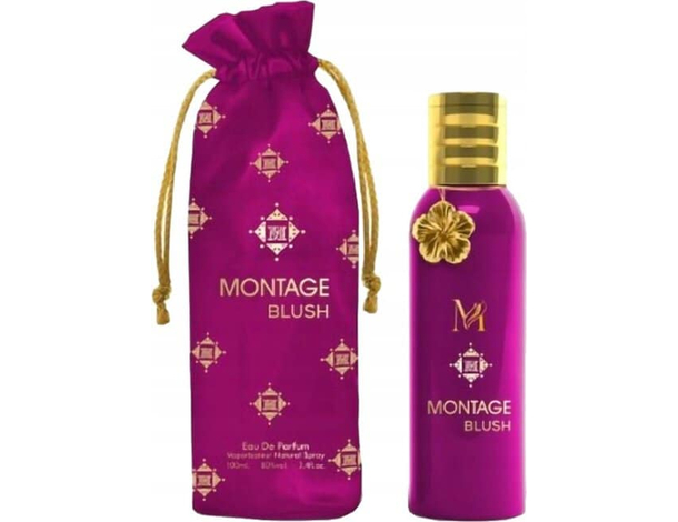 Profumo da Donna Montage Blush 100 ml Eau De Parfum Fragranza Idea Regalo