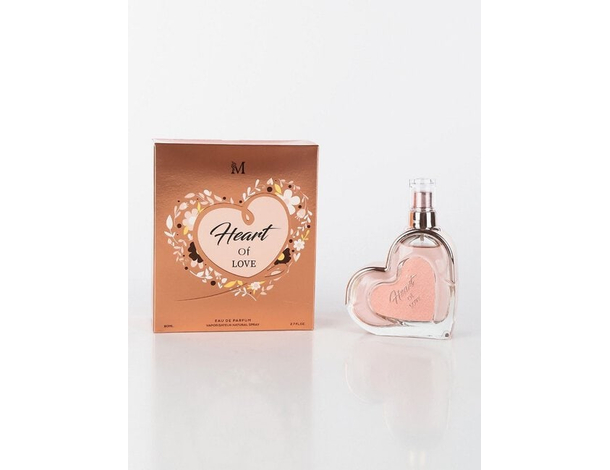 Profumo da Donna Heart of Love 80 ml Eau de Parfum pour Femme Idea Regalo 2