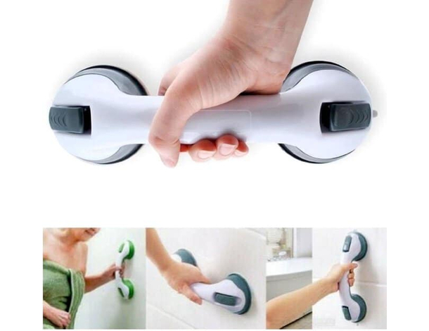 Maniglia di Sostegno Sicurezza Bagno Ventosa Vasca Doccia Anziani Antiscivolo