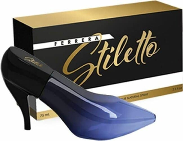 Profumo da Donna Stiletto Blu 100ml Eau de Parfum pour Femme Idea Regalo