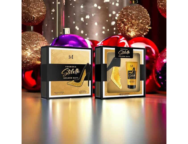 Confezione Regalo Ferrera Stiletto Golden Days Profumo 50 ml + Lozione 50 ml...