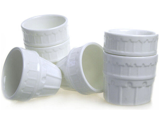 Tazzine Torre di Pisa Coppette Porta Salse Ketchup Maionese Senape Feste...