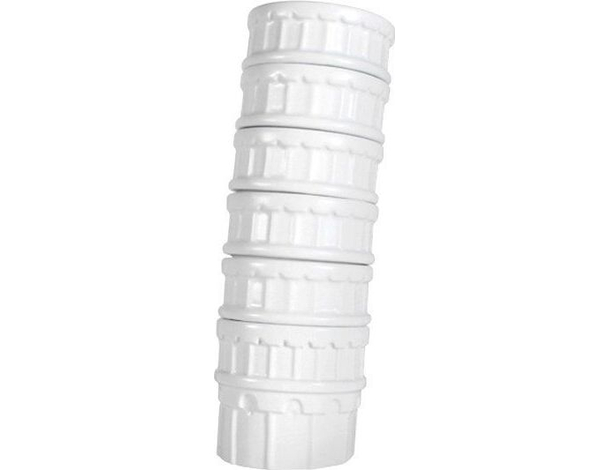 Tazzine Torre di Pisa Coppette Porta Salse Ketchup Maionese Senape Feste...