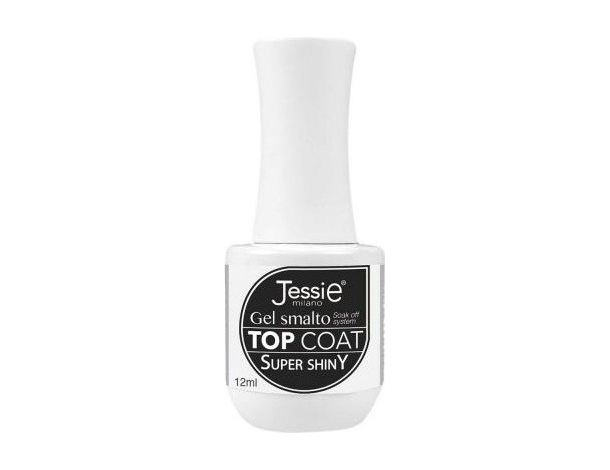 Smalto Top Coat super shiny lucido senza dispersione 12 ml manicure unghie gel