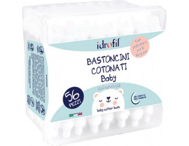 Cotton Fioc in Cotone Bastoncini Cotonati Baby Biodegradabili 6 Pacchi da...