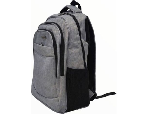 Zaino a spalla bagaglio a mano in tessuto colore grigio spallacci regolabili...