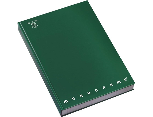 Set 5 Pezzi Quaderno A4 Monocromo Cartonato 60 Fogli da 80 gr. Quadretti 4mm