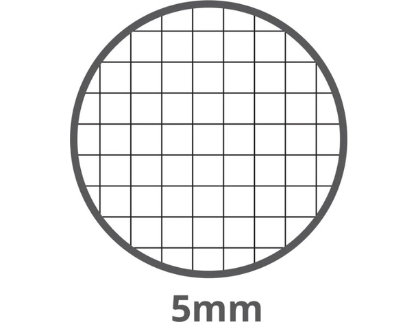 5x Quaderni Cartonati A5 a Quadretti 5mm Monocromo Colori Assortiti 3
