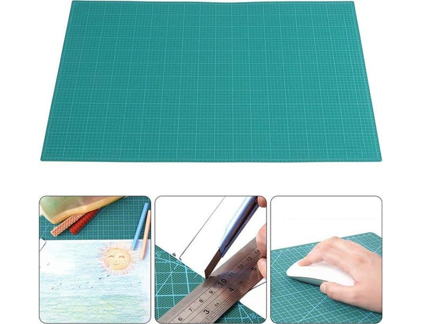 Tappetino da Taglio Foglio A3 Lavori di Precisione Hobby in PVC Bricolage Arte