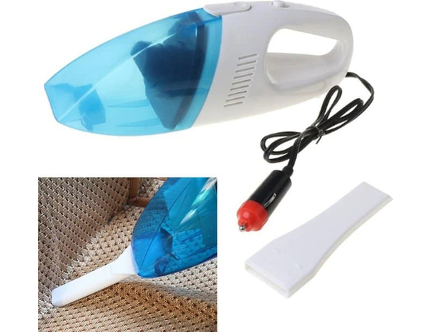 Aspirapolvere per Auto Portatile Potente 12V Pulizia Macchina Aspira Briciole