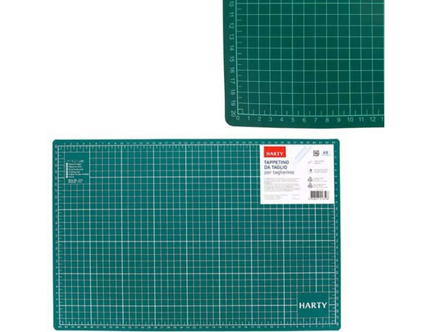 2x Foglio Tappetino da Taglio A4 Lavori di Precisione Hobby in PVC Bricolage