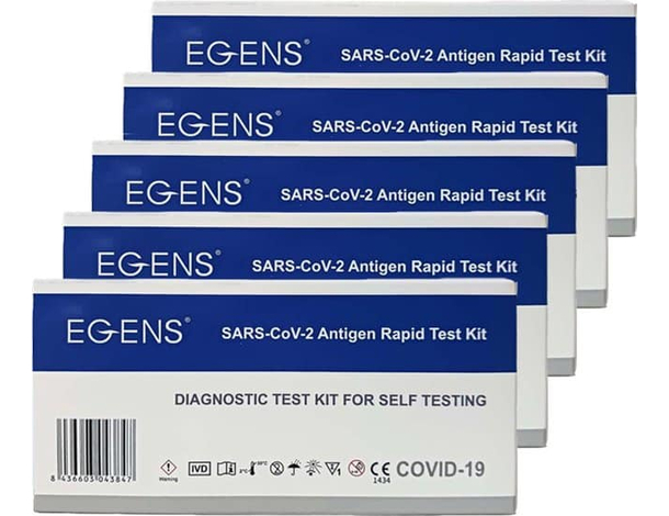 5x Tamponi Igienici Nasali Self RapidTest per COVID-19 Scadenza 08-2024