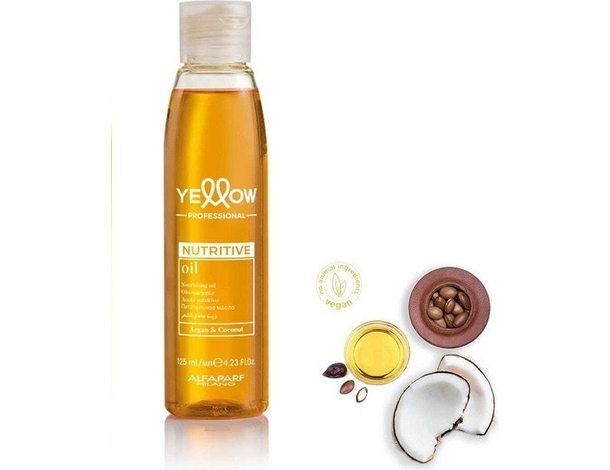 Olio nutritivo Alfaparf Yellow per capelli secchi 125 ml idratante luminoso