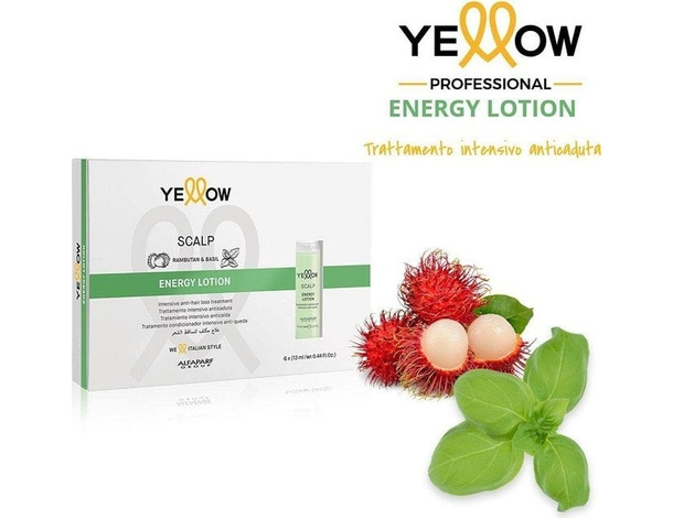 Fiale trattamento intensivo anticaduta per capelli fragili Alfaparf Yellow...