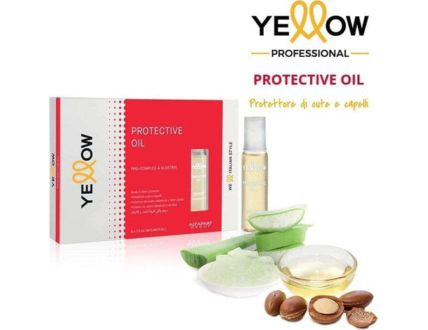 Fiale olio protettore cute e capelli Alfaparf Yellow Protective Oil 6 fiale...