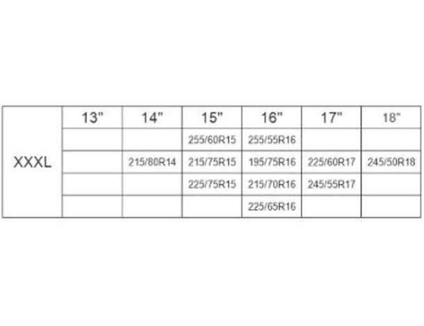 Set 2 Catene da Neve Tessuto Kit Calze Omologate EN 16662-1 Auto per...