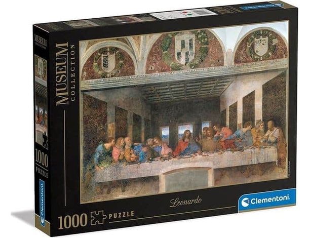 Puzzle 1000 Pezzi Cenacolo di Leonardo Museum Collection Adulto 50x69cm