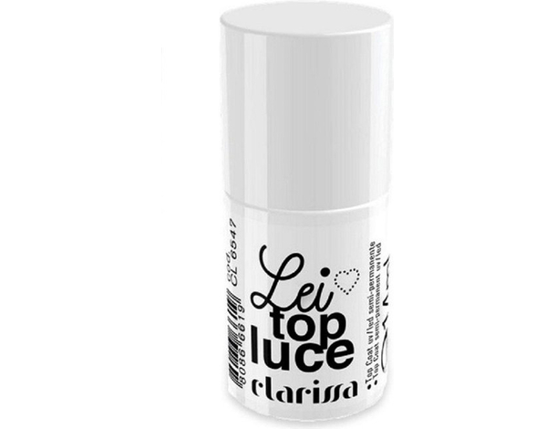Smalto semipermanente Top Luce senza dispersione flacone 14 ml unghie nail art