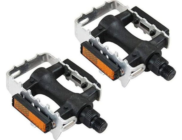 Coppia di Pedali per MTB Mountain Bike Bici Bicicletta Rifrangenti Antiscivolo