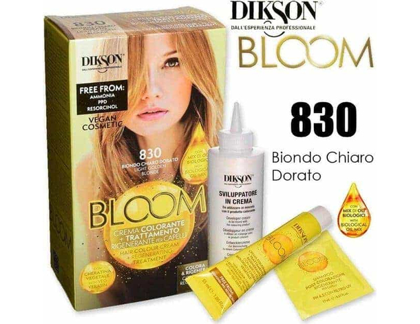 Colore + Trattamento in crema rigenerante Bloom + senza ammoniaca tinta...