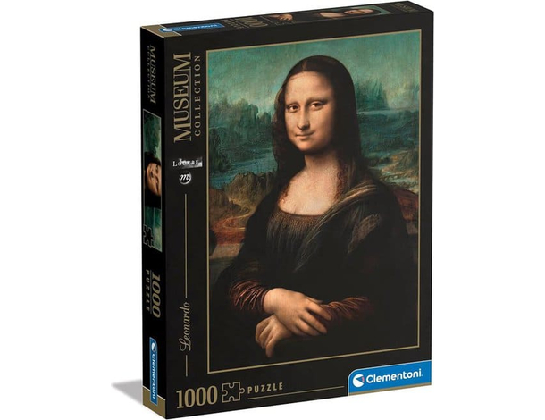 Puzzle 1000 Pezzi Gioconda di Leonardo da Vinci Museum Collection 69x50 cm