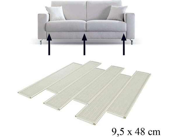 Set 6 Pannelli Divano Ripara Sedute Letto Poltrone 48x9.5 cm Tavole Lamine