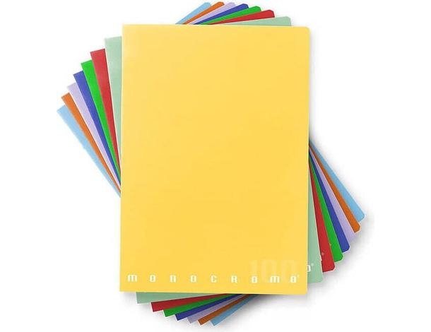 10x Quaderni Monocromo a Righe 1R Colori Assortiti Formato A5 15x21 cm 2