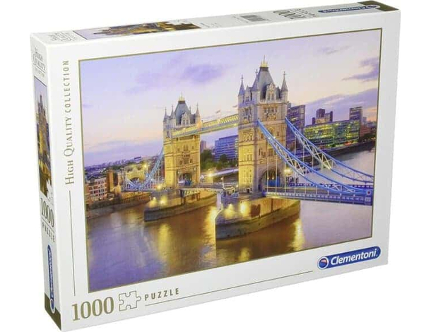 Puzzle 1000 Pezzi Londra Tower Bridge Ponte Torre Fiume Tamigi 69x50 cm