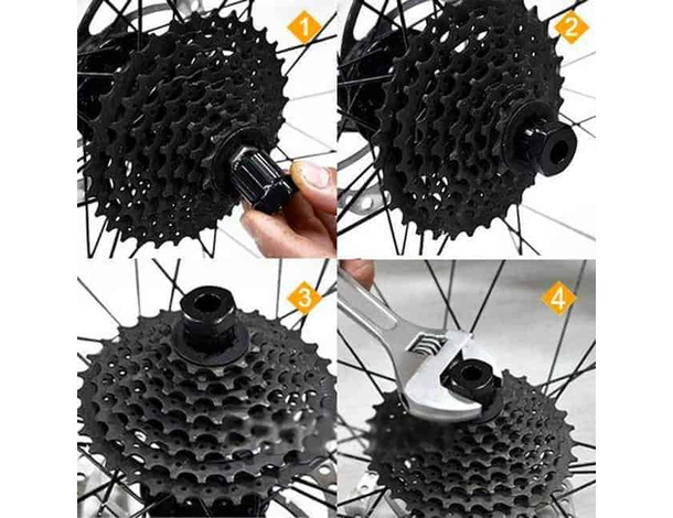 Strumento Rimozione Cassetta Pacco Pignoni Movimento Centrale Bici Spanner 2