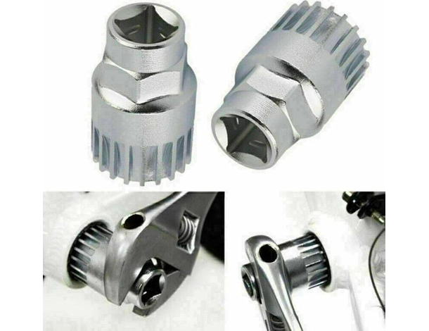 Strumento Rimozione Cassetta Pacco Pignoni Movimento Centrale Bici Spanner 3