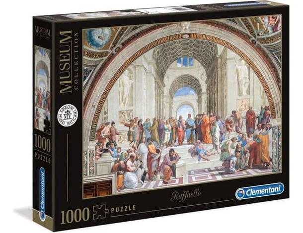 Puzzle 1000 Pezzi La Scuola di Atene di Raffaello Museum Collection 69x50 cm