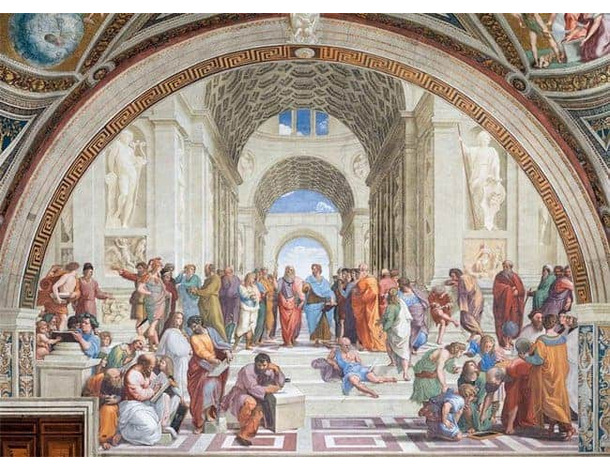 Puzzle 1000 Pezzi La Scuola di Atene di Raffaello Museum Collection 69x50 cm...