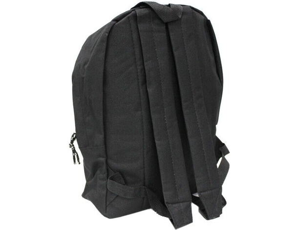 Zainetto nero da viaggio casual scuola tempo libero tracolle regolabili 3