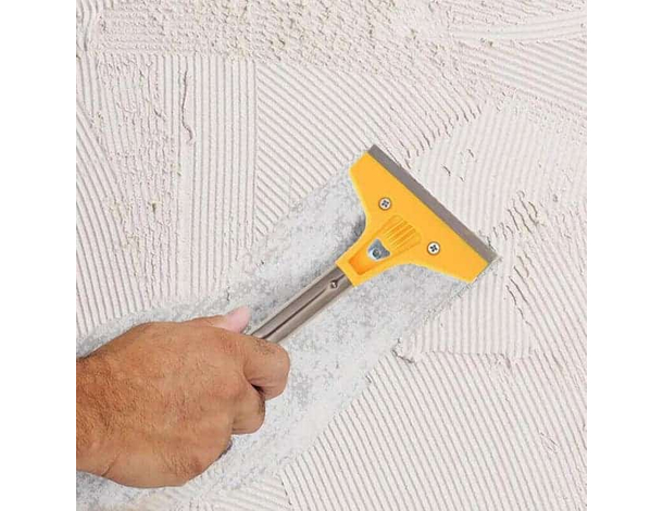 2x Raschietto 30 cm per Pareti e Pavimenti con Manico Stucco Casa Lavoro...