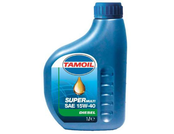 Olio Lubrificante per Motore Diesel SUPERMULTI SAE 15W40  Flacone da 1 LT
