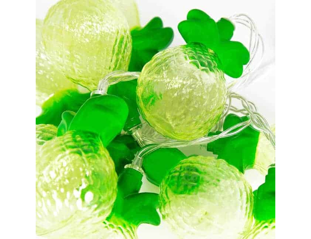 Catena Luminosa LED ad Energia Solare 10 Lampadine Forma Ananas Luci da...