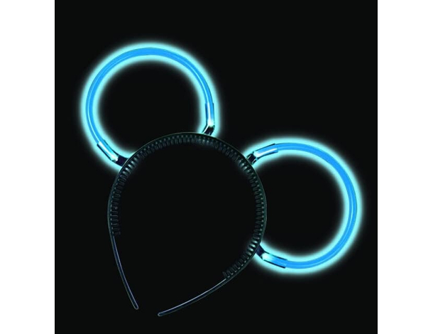 5x Montature Orecchie Luminose Cerchietto Coniglio Accessori Fluo Starlight