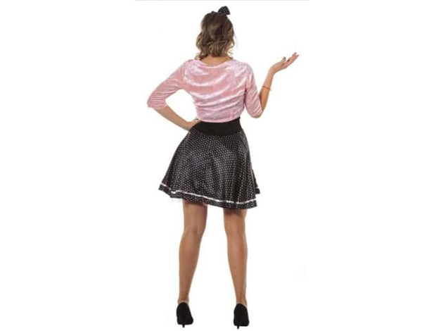 Costume Carnevale donna Anni 50 Girl 50s 1950s Swing vestito taglia M/L (M)...