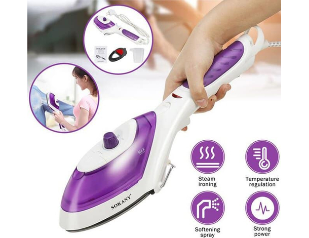 Ferro Da Stiro Verticale Vapore 1000W Stiratrice Portatile Serbatoio 70ml YG888