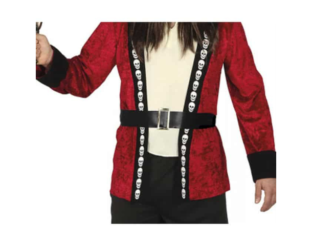 Costume Carnevale da Pirata bucaniere corsaro uomo adulto taglia M 3