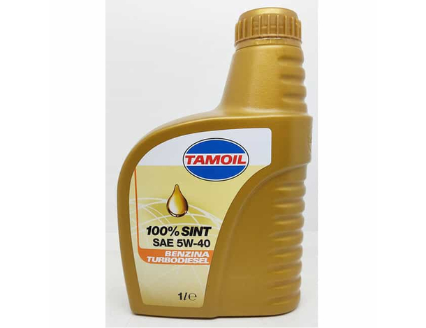 Olio Motore Benzina e Turbodiesel 100% SINT SAE 5W-40 1 Litro 9578 Automobile...