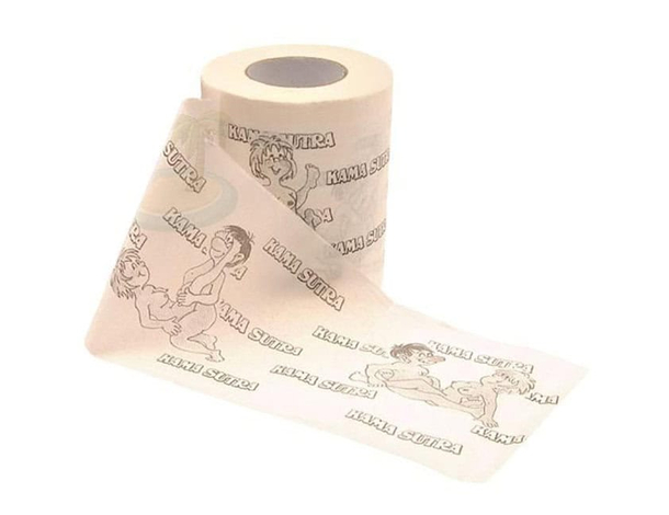 3x Carta Igienica Sexy Kamasutra Addio al Celibato/Nubilato Scherzo Compleanno