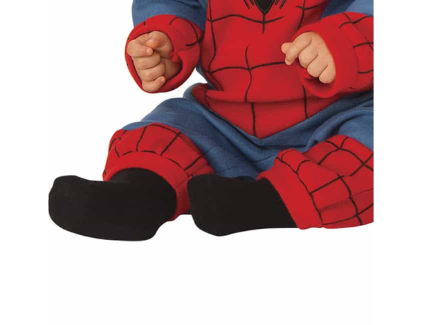 Costume Carnevale Spiderman supereroe bambini neonato 0-12 mesi Halloween...