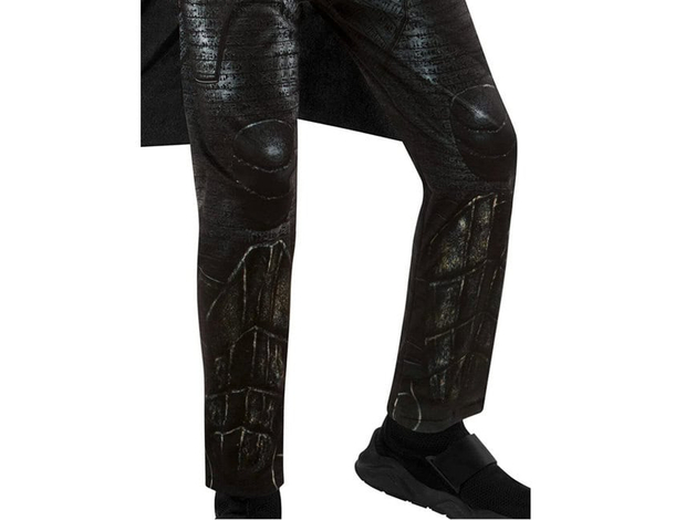 Costume Carnevale Black Adam supereroe Shazam per bambini 2-6 anni Halloween...