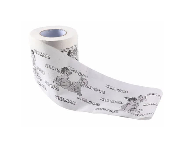 3x Carta Igienica Sexy Kamasutra Addio al Celibato/Nubilato Scherzo...